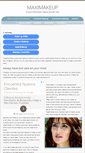 Mobile Screenshot of maximakeup.com
